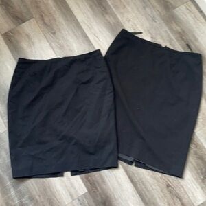Tahari skirt Two skirt size 10 Black skirts Tahari & Calvin Klein